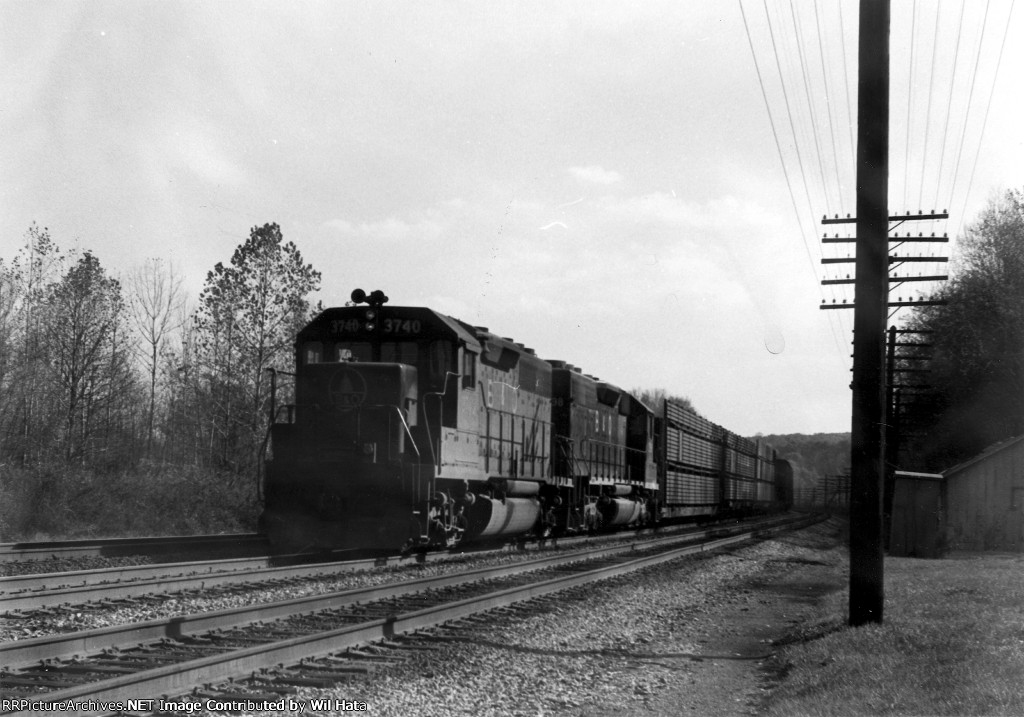 B&O GP40 3740
